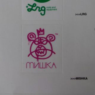 ミシカ(MISHKA)のMISHKA ステッカー(シール)