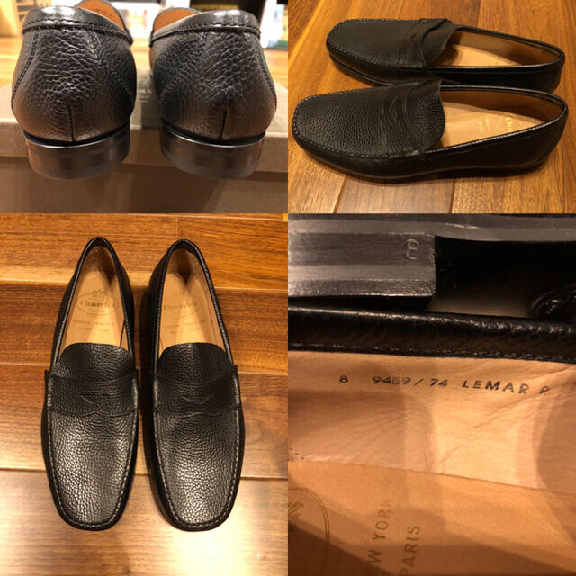 Church's 新品 ローファー黒 サイズUK8 made in Italy - ドレス/ビジネス