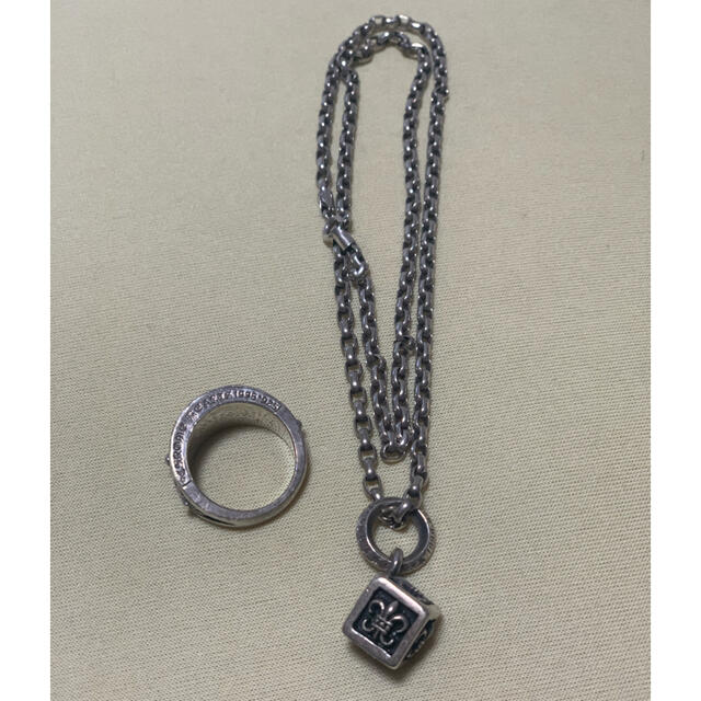 Chrome Hearts【クロムハーツ】ネックレスBSハーツu0026リング