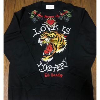 エドハーディー(Ed Hardy)のEd Hardy スウェットTシャツ エドハーディー Lサイズ メンズ(スウェット)