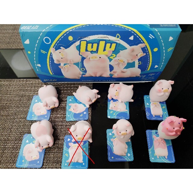 lulu豚　フィギュア　7種 | フリマアプリ ラクマ