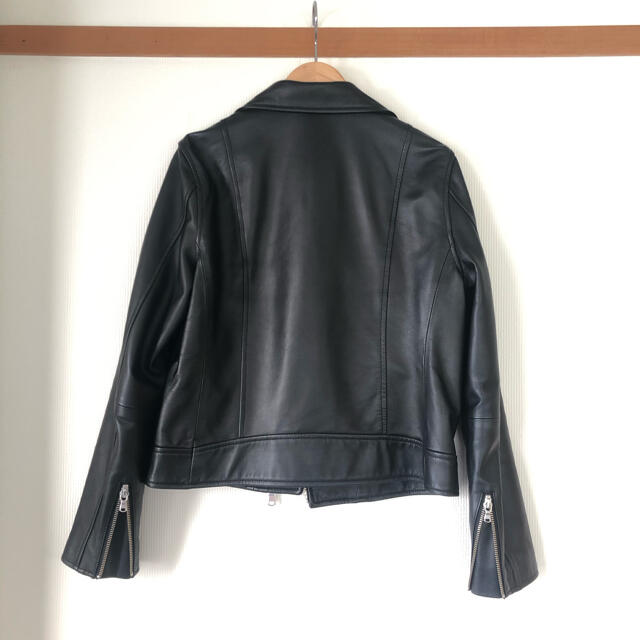 UNITED ARROWS(ユナイテッドアローズ)の美品☆グリーンレーベルリラクシング　ライダースジャケット　レザージャケット レディースのジャケット/アウター(ライダースジャケット)の商品写真