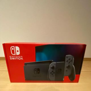 新品未開封 Switch 任天堂スイッチ本体　グレー　ニンテンドウ(家庭用ゲーム機本体)