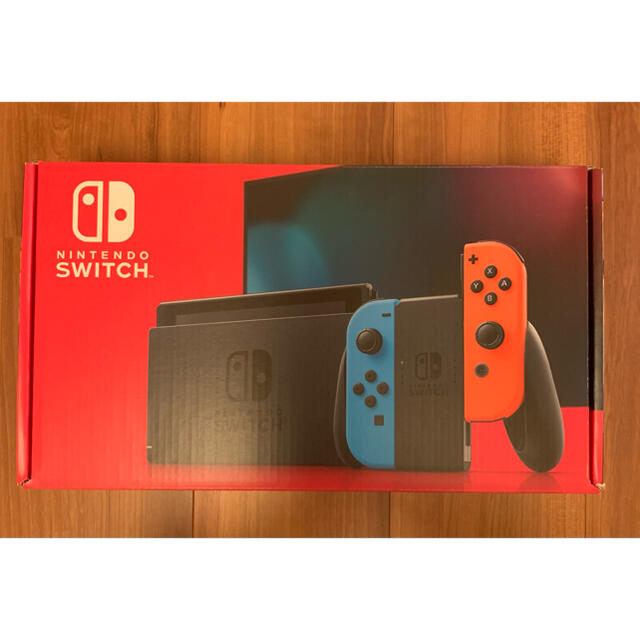 Nintendo Switch(ニンテンドースイッチ)のNintendo Switch 本体 ネオン 新品 未開封 エンタメ/ホビーのゲームソフト/ゲーム機本体(家庭用ゲーム機本体)の商品写真