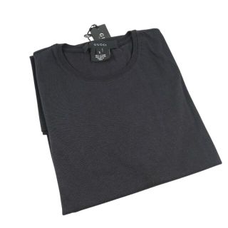 グッチ(Gucci)の【GUCCI】グッチ 362.5537 コットン 黒 ユニセックス 半袖Ｔシャツ(Tシャツ(半袖/袖なし))