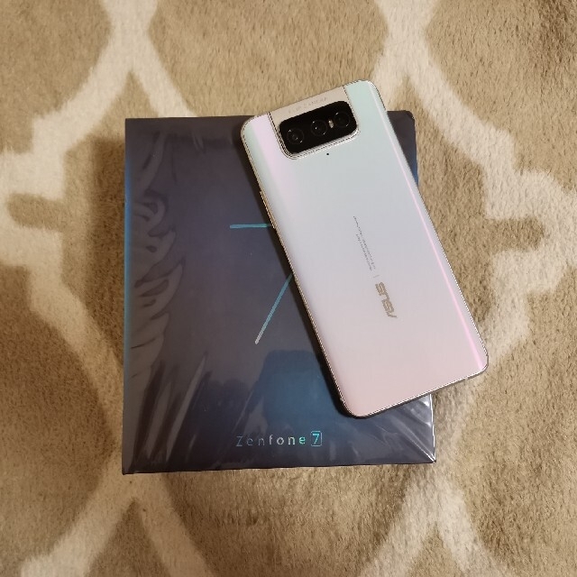 ASUS - ASUS zenfone7 8/128GB パステルホワイト