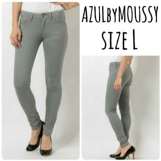 アズールバイマウジー(AZUL by moussy)のAZULbyMOUSSY smooth touch color skinny L(スキニーパンツ)