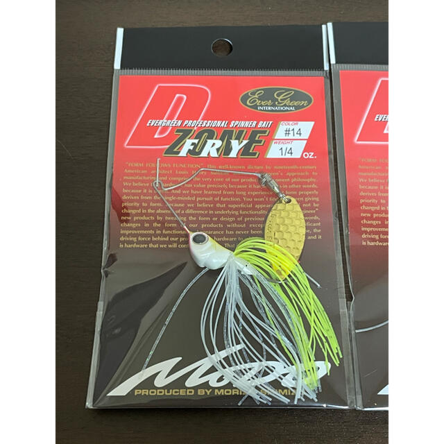 EVERGREEN(エバーグリーン)の48 エバーグリーン  Dゾーンフライ1/4oz 3枚セット【新品】 スポーツ/アウトドアのフィッシング(ルアー用品)の商品写真