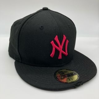 ニューエラー(NEW ERA)のNEW ERA ニューエラ キャップ　ブラック&ワインレッド(キャップ)