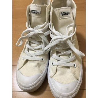 ヴァンズ(VANS)のバンズ　ハイカットスニーカー　ホワイト(スニーカー)