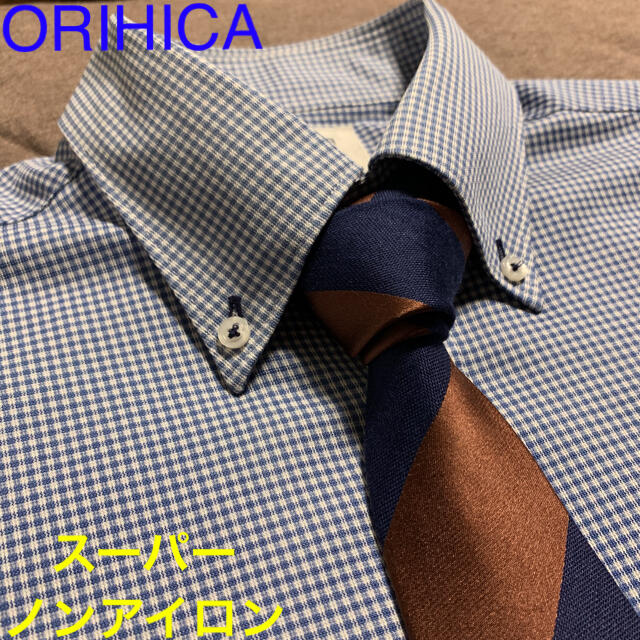 ORIHICA(オリヒカ)のワイシャツ  ORIHICA オリヒカ  スーパーノンアイロン ストレッチ メンズのトップス(シャツ)の商品写真