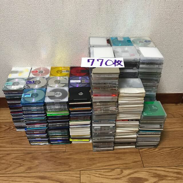 Mini Disc ミニ ディスク   770 枚.