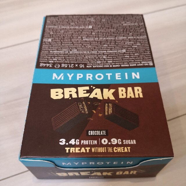 MYPROTEIN - Myprotain プロテイン ブレイク バー チョコ 16本