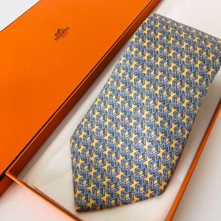 エルメス(Hermes)のHERMES ネクタイ シルク H柄 総柄(ネクタイ)