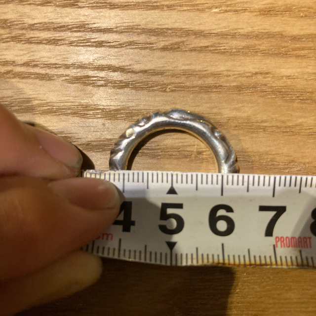 Chrome Hearts(クロムハーツ)のクロムハーツ　スクロールリング メンズのアクセサリー(リング(指輪))の商品写真