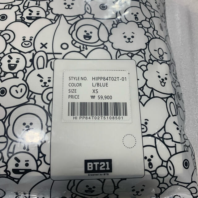 防弾少年団(BTS)(ボウダンショウネンダン)の【公式】HUNT × BT21 RJ パジャマ XS JIN ジン 着用 愛用 レディースのルームウェア/パジャマ(パジャマ)の商品写真