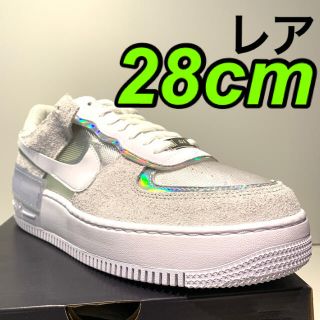 ナイキ(NIKE)の28 ナイキ エアフォース1  シャドウ SP ナチュラル グレー クリア(スニーカー)