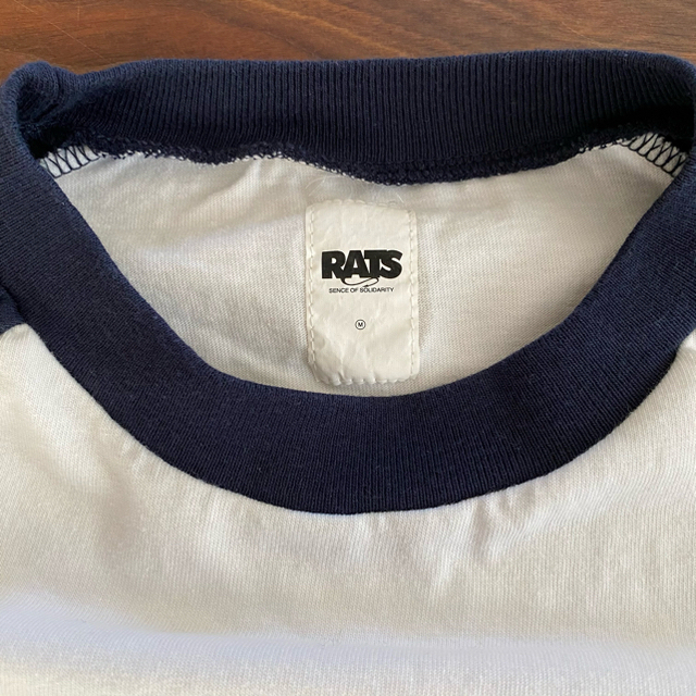 RATS(ラッツ)のRATS 初期 ラグランスリーブ 7分袖 Tシャツ 旧タグ メンズのトップス(Tシャツ/カットソー(七分/長袖))の商品写真