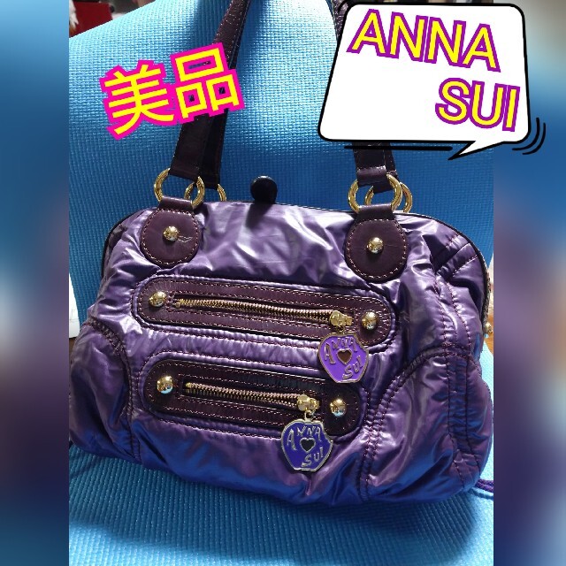 美品ANNA SUIショルダーバッグ☆超軽量タイプ