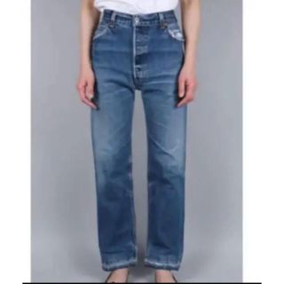 リーバイス(Levi's)のre/done  redone リーバイス　ハイウエスト　デニム　24インチ(デニム/ジーンズ)