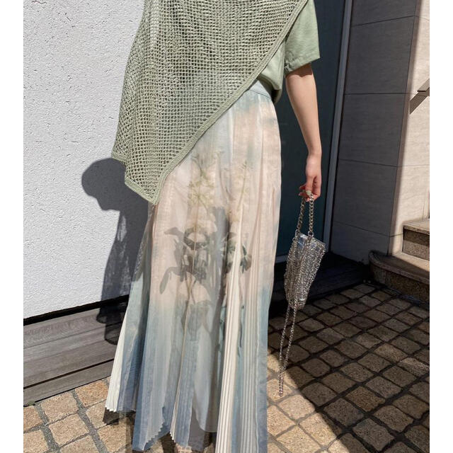 SAYO NAGASE SPRING EVENING COLLAB SKIRT | costaveras.com.br