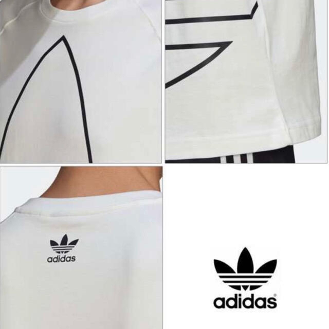 adidas(アディダス)の【新品】  アディダス　ビッグトレフォイル　Tシャツ　白　XL メンズのトップス(Tシャツ/カットソー(半袖/袖なし))の商品写真