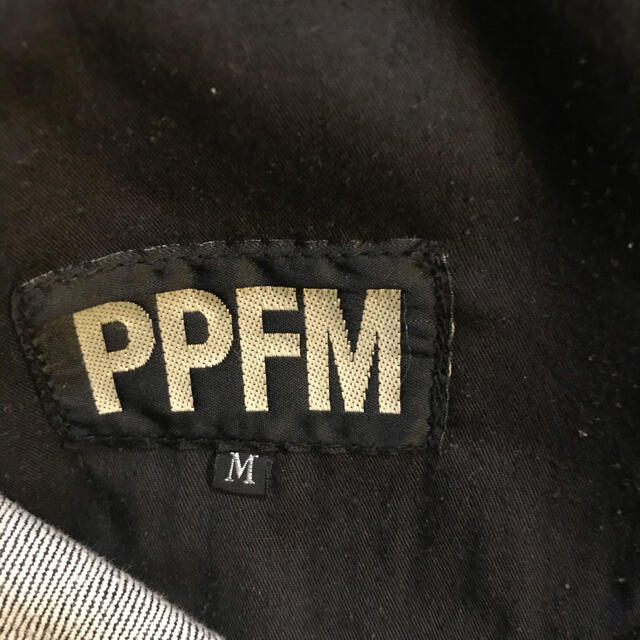 PPFM(ピーピーエフエム)の【売り切り】　PPFM デニム　ブラック メンズのパンツ(デニム/ジーンズ)の商品写真