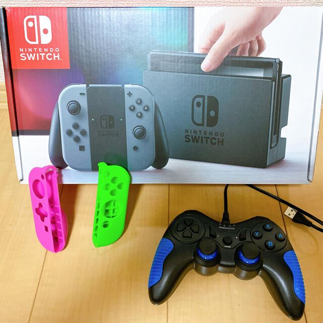 Nintendo Switch JOY-CON グレー 本体  HAC-S-KA