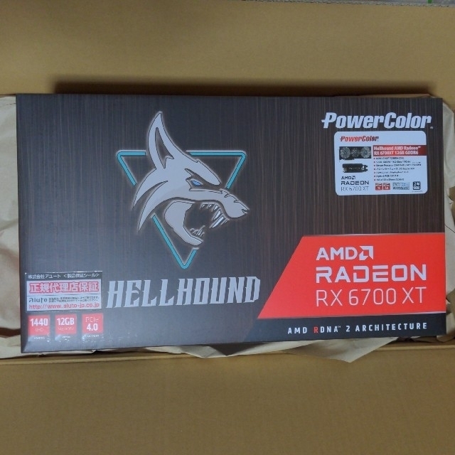 PowerColor RADEON RX6700XT  新品未開封