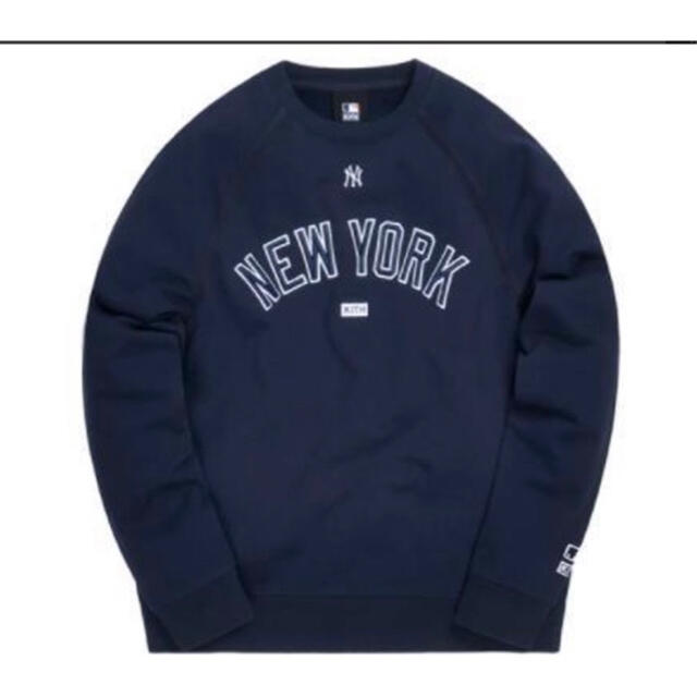 KITH FOR MAJOR LEAGUE ヤンキースCREWNECK