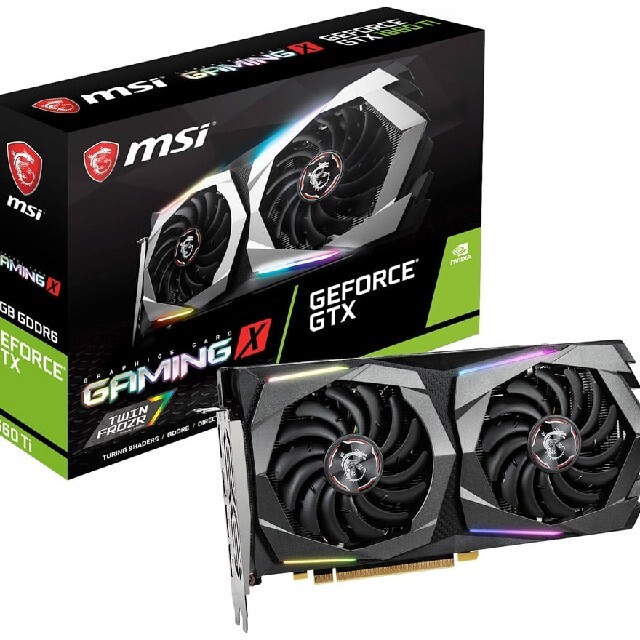 PCパーツgtx1660ti msi