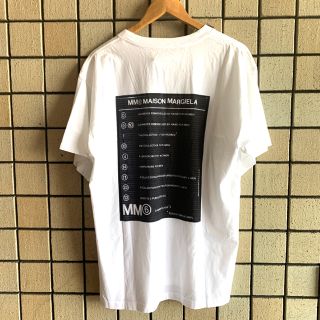 MM6メゾンマルジェラ バックプリントTシャツ