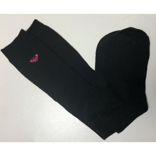 ロキシー(Roxy)の【なぎそら様専用】ROXY  ロキシー　靴下　ソックス　黒　23〜25cm(ソックス)