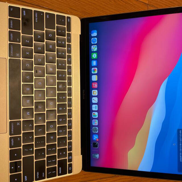 MacBook12 Retina ゴールド　英字キー