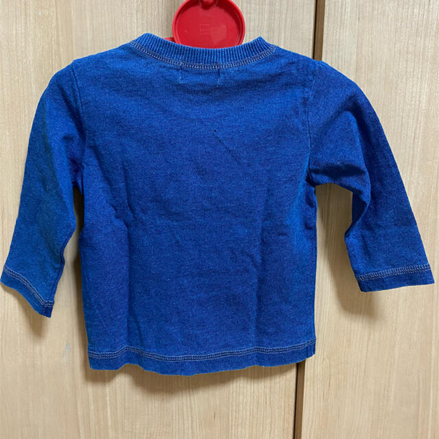 EDWIN(エドウィン)のEDWIN ロンT Tシャツ 長袖 80cm キッズ/ベビー/マタニティのベビー服(~85cm)(Ｔシャツ)の商品写真