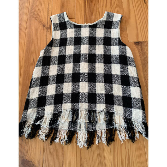 ZARA(ザラ)のZARAチェックブラウス レディースのトップス(シャツ/ブラウス(半袖/袖なし))の商品写真