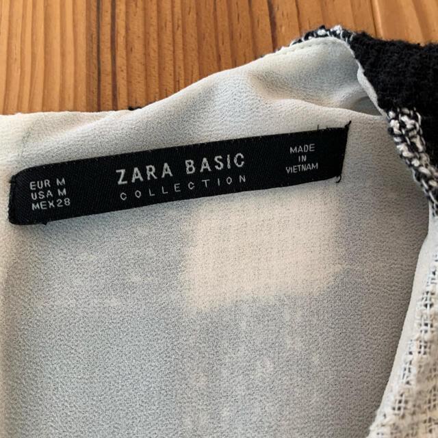 ZARA(ザラ)のZARAチェックブラウス レディースのトップス(シャツ/ブラウス(半袖/袖なし))の商品写真