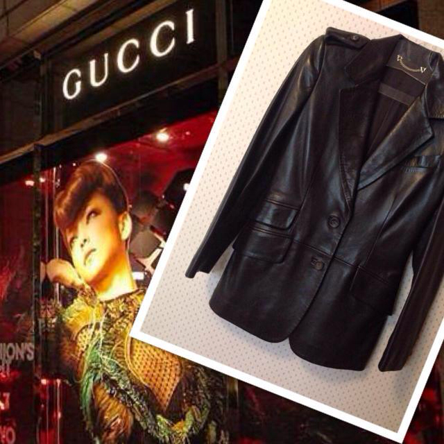 GUCCI - グッチレザージャケット