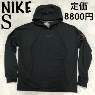 ナイキ(NIKE)のS ナイキロンT 長袖Tシャツ　薄手Tシャツ　ワッフル素材　ワッフルロンT 黒(Tシャツ/カットソー(七分/長袖))