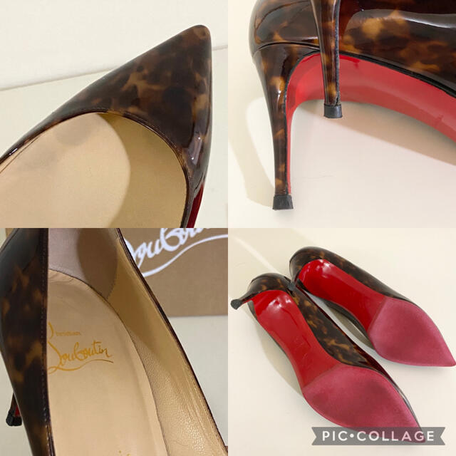 Christian Louboutin ☆ べっこう柄のパンプス♫ 売り公式店