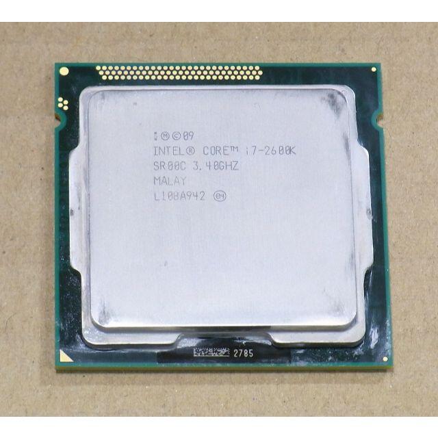 PCパーツCPU Intel corei7 2600k