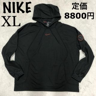 ナイキ(NIKE)のXL ナイキロンT 薄手　長袖　メンズ　男性用　春服　新品　Tシャツ　黒(Tシャツ/カットソー(七分/長袖))