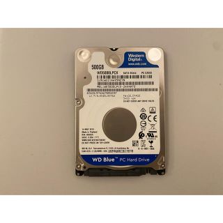 ほぼ新品! Western Digital WD 500GB HDD no.1(PC周辺機器)