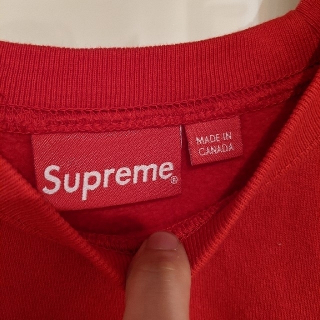 Supreme(シュプリーム)のSupreme Underline Crewneck シュプリーム　S メンズのトップス(スウェット)の商品写真