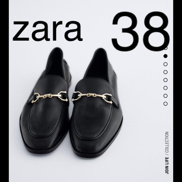 ZARA モカシン ローファー