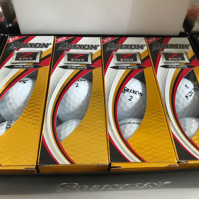 DUNLOP(ダンロップ)のスリクソン　ボール　Z STAR  1ダース 12球　新品 スポーツ/アウトドアのゴルフ(その他)の商品写真