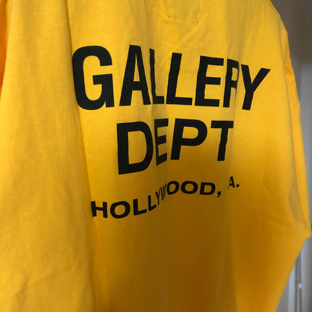 GALLERY DEPT 2XL Tシャツ イエロー 新品未使用 正規品