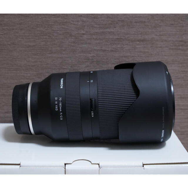 TAMRON(タムロン)のTamron 70-180mm f2.8 Di III VXD sony用 スマホ/家電/カメラのカメラ(ミラーレス一眼)の商品写真