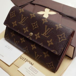 ルイヴィトン(LOUIS VUITTON)の良品♪ 正規品 ルイヴィトン 長財布(財布)