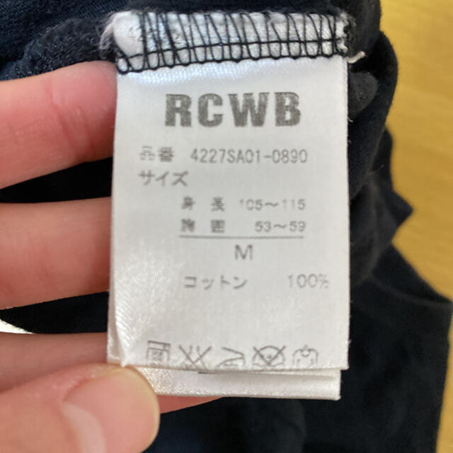 RODEO CROWNS WIDE BOWL(ロデオクラウンズワイドボウル)のRCWB 半袖Tシャツ　Mサイズ キッズ/ベビー/マタニティのキッズ服男の子用(90cm~)(Tシャツ/カットソー)の商品写真